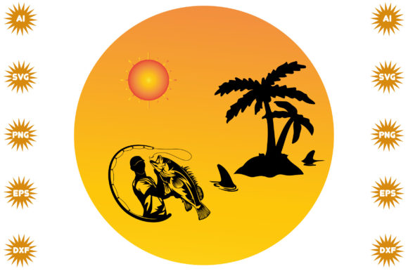 Fishing Retro T-Shirt Design Review