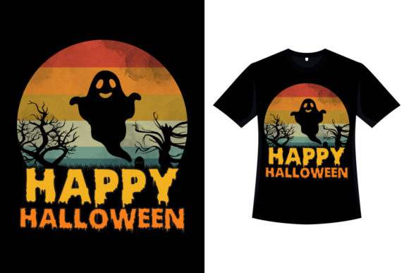Happy Halloween Retro Color T-shirt Art: A Designer's Real-World Review