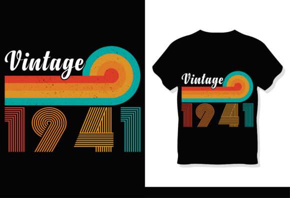 Real Review: Retro Vintage 1941 T-Shirt Design