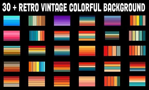 Retro Vintage Colorful Background 30: A Designer's Real-World Review