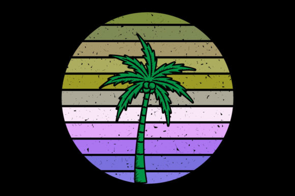 Review: Retro Sunset Palm Tree, Christmas Lights