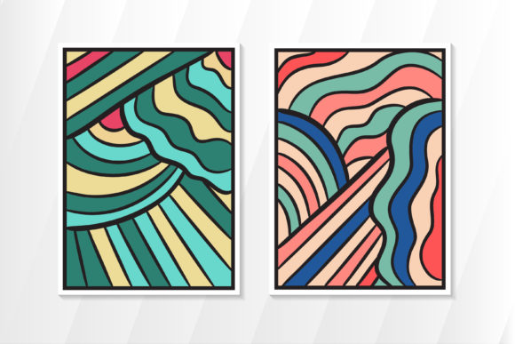 Reviewing Colorful Abstract Cover Pattern Retro for Real Embroidery
