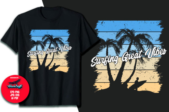 Surfing Great Vibes Brush Retro Vintage: A Designer's Stitch Review