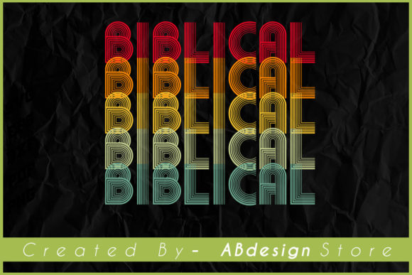 Vintage Retro Biblical Sublimation Review