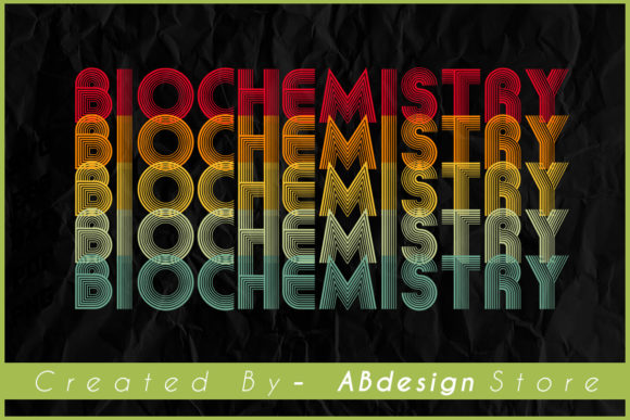 Vintage Retro Biochemistry Design Review