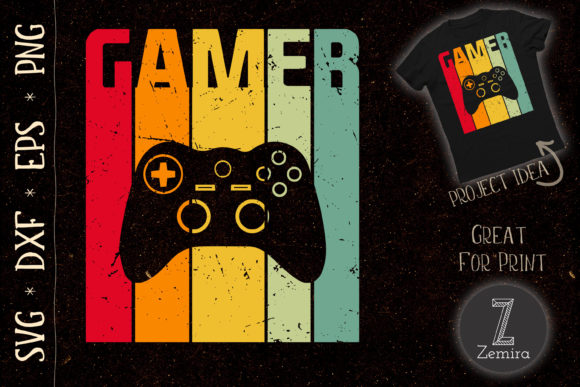 Vintage Retro Gamer Video Game Player Review