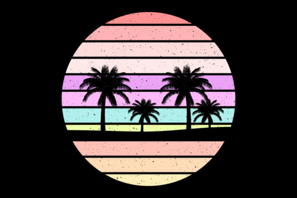 Vintage Sunset Palm Tree, Mandala, Retro Embroidery Review